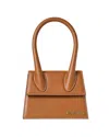 Jacquemus Le Chiquito Moyen Light Brown In Orange