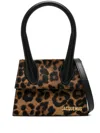 Jacquemus Le Chiquito Moyen Mini Bag In Brown
