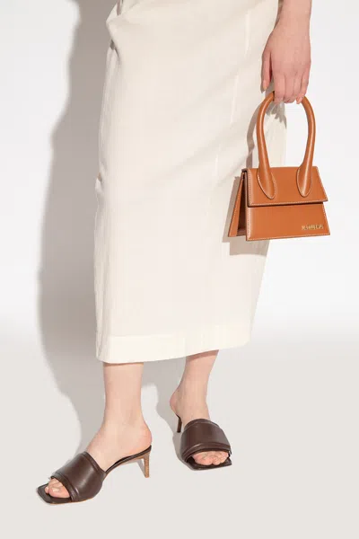 Jacquemus ‘le Chiquito Moyen' Shoulder Bag In Brown
