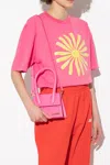 Jacquemus Fuchsia Le Chiquito Moyen Crossbody Bag In Pink