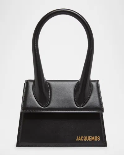 JACQUEMUS LE CHIQUITO MOYEN TOP-HANDLE BAG