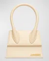 Jacquemus Le Chiquito Moyen Top-handle Bag In Ivory