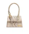 Jacquemus Beige Les Sculptures 'le Chiquito Moyen Boucle' Bag In Nude