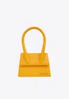 Jacquemus Le Chiquito Signature Mini Handbag In Orange