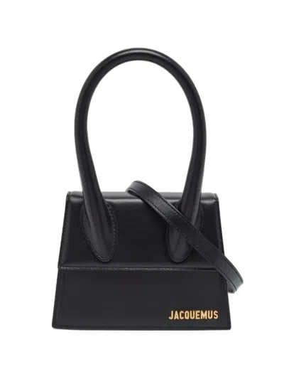 Pre-owned Jacquemus Le Chiquito Moyen Tote Bag In Black