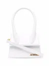 Jacquemus Women's Le Chiquito Moyen Handbag In White