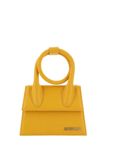 Jacquemus Le Chiquito N Ud Handbag In Dark Orange