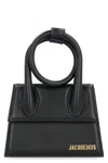 Jacquemus 'le Chiquito Noeud' Black Crossbody Bag With Logo Detail
