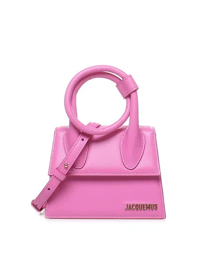Jacquemus Le Chiquito Noeud Bag In Color Carne Y Neutral