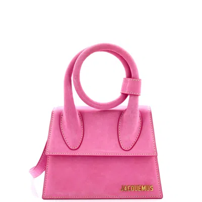 Jacquemus Le Chiquito Noeud Bag In Pink