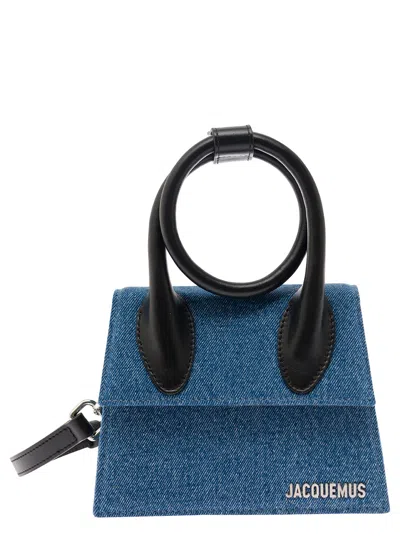 Jacquemus Le Chiquito Noeud In Blu