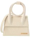 Jacquemus Le Chiquito Noeud Canvas Shoulder Bag