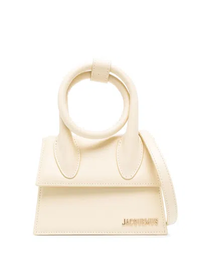 Jacquemus Le Chiquito Noeud Tote Bag In Neutrals