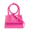 Jacquemus Le Chiquito Logo Lettering Mini Tote Bag In Pink