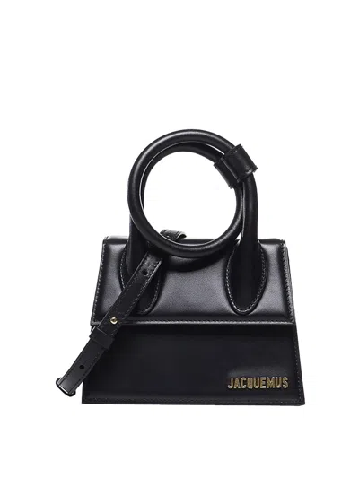 Jacquemus Le Chiquito Noeud Tote In Black