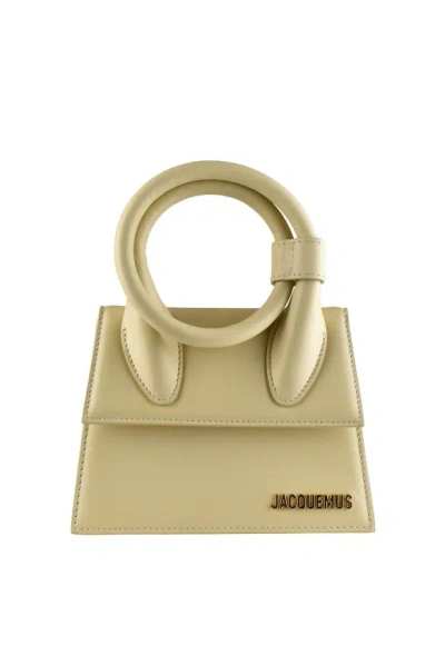 Jacquemus Le Chiquito Noeud In Yellow