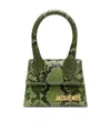 Jacquemus Le Chiquito Signature Mini Handbag In Green