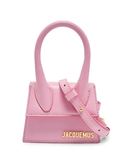 Pre-owned Jacquemus Le Chiquito Top Handle Bag In Pink