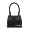 Jacquemus Women Le Chiquito Moyen Shoulder Bag In Black