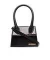Jacquemus Small Handle And Removable Shoulder Strap In Black
