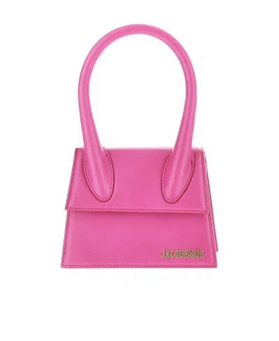 JACQUEMUS JACQUEMUS LE CHIQUITO LOGO LETTERING MINI TOTE BAG