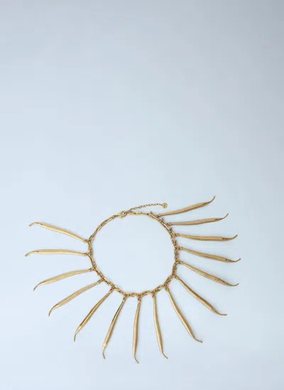 Jacquemus Le Collier Haricots Necklace In Gold