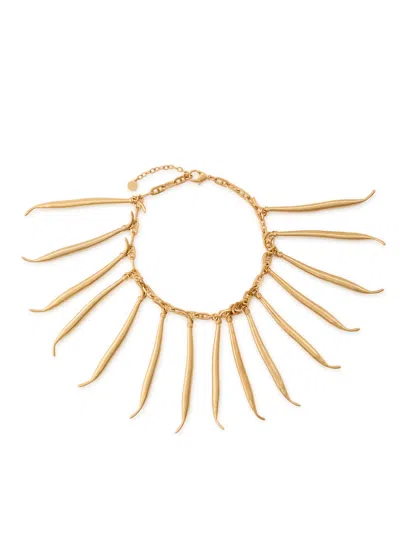 Jacquemus Le Collier Haricots Gold-tone Necklace