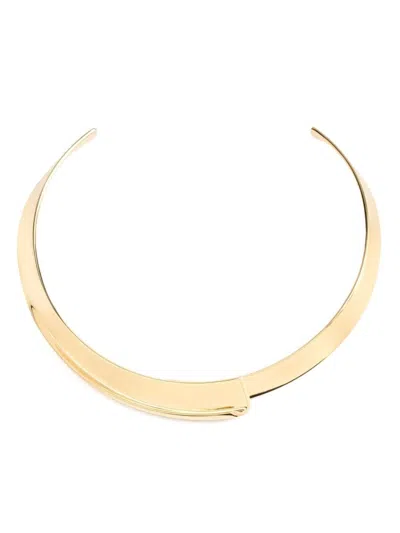 Jacquemus J Chocker Necklace In Gold