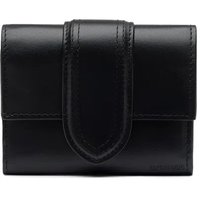 Jacquemus Le Compact Bambino Wallet In Black