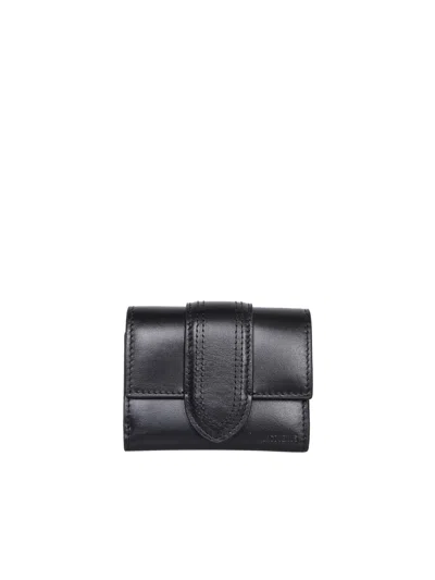 Jacquemus Le Compact Bambino Wallet In Black