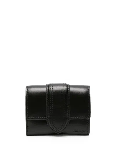 Jacquemus Le Compact Child Wallet In Black