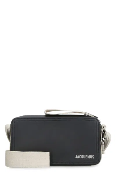 JACQUEMUS LE CUERDA HORIZONTAL LEATHER BAG