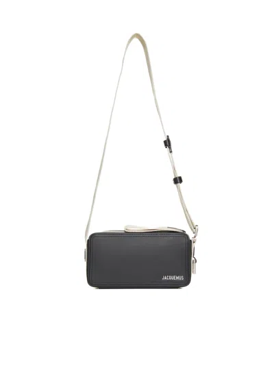 JACQUEMUS LE CUERDA HORIZONTAL LEATHER BAG