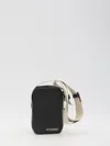 Jacquemus Compact Vertical Bag With Adjustable Strap In Black