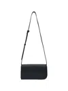 Jacquemus Shoulder Bag Adjustable Strap Rectangular Shape In Black