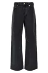 Jacquemus 'le De-nã®mes Large' Jeans In Black