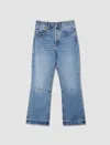 Jacquemus The De-nã®mes Court Jeans In Blu