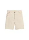 Jacquemus The De-nîmes Shorts In Beige Denim