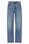 Jacquemus Le De-nime Droit Jeans Multicolor In Blue
