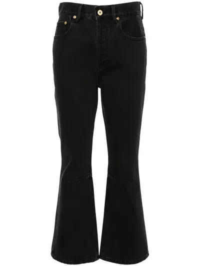 JACQUEMUS LE DE-NÎMES COURT HIGH-RISE FLARED JEANS