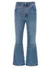 Jacquemus Le De-nîmes High-waist Cropped Jeans In Blue