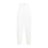 Jacquemus Women Le De-nimes Curzi Jeans In White