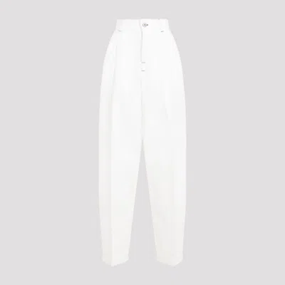 Jacquemus Le De-nimes Curzio Straight Leg Jeans In White