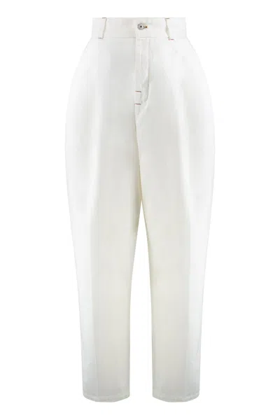 Jacquemus Le De-nimes Curzio Straight Leg Jeans In White