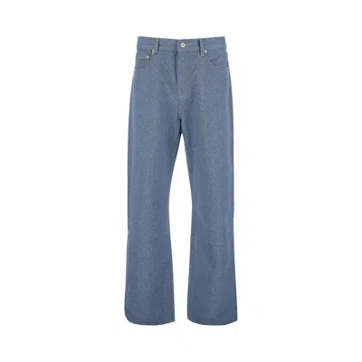 Pre-owned Jacquemus Le De Nimes Droit 'blue' | Men's Size 34