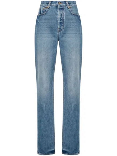 JACQUEMUS JACQUEMUS LE DE-NIMES DROIT HIGH-WAISTED JEANS