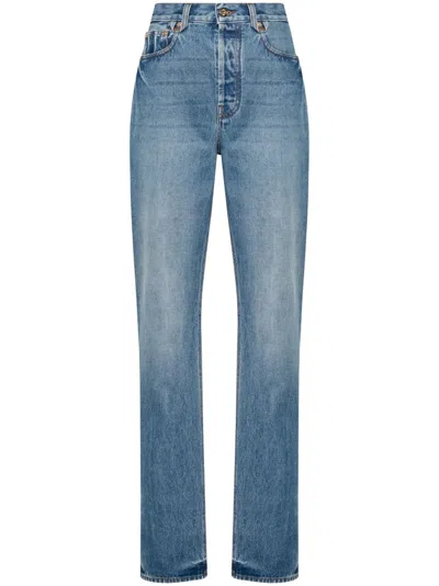 JACQUEMUS LE DE-NIMES DROIT HIGH-WAISTED JEANS