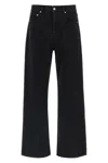 Jacquemus Black Le De-nimes Droit Jeans In Black