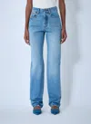 Jacquemus Women Le De-nimes Droit Jeans In Blue