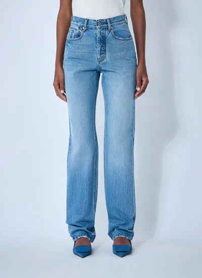 Jacquemus Le De-nimes Droit Jeans In Blue